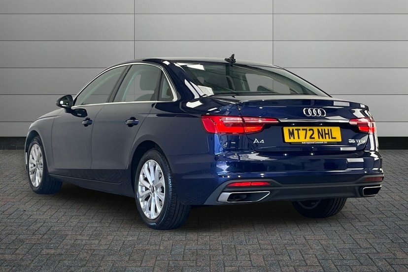 Audi A4 2.0 Tfsi 35 Technik Saloon S Tronic 15 MT72NHL Blue #3