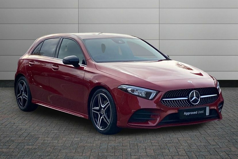 Mercedes-Benz A Class 1.3 A180 Amg Line Executive Hatchback Red