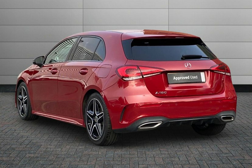 Mercedes-Benz A Class 1.3 A180 Amg Line Executive Hatchback DE72OPJ Red #2