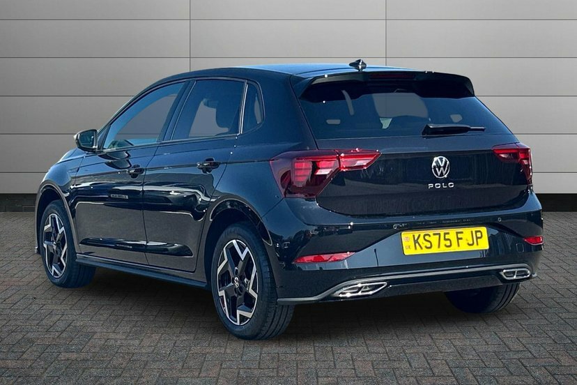 Volkswagen Polo 1.0 Tsi R-line Hatchback Dsg 115 Ps KS75FJP Black #3