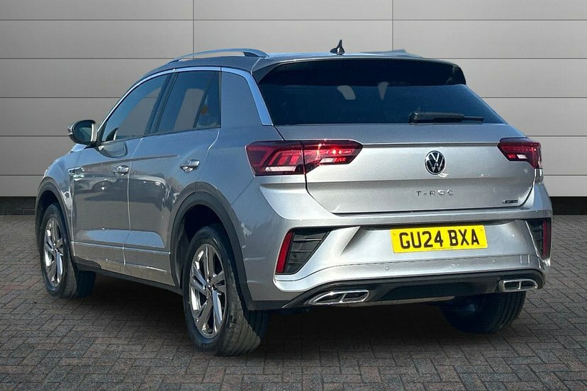 Volkswagen T-Roc 2.0 Tsi R-line Suv Dsg 4Motion 190 Ps GU24BXA Silver #3