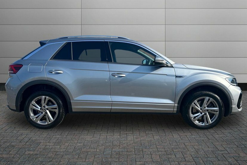 Volkswagen T-Roc 2.0 Tsi R-line Suv Dsg 4Motion 190 Ps GU24BXA Silver #4