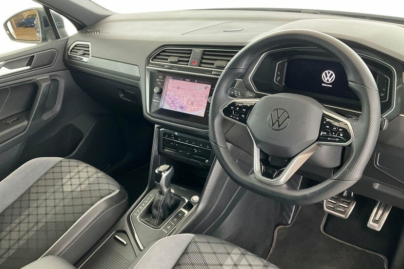 Volkswagen Tiguan 2.0 Tdi R-line Suv Dsg 150 Ps AP23HPV Grey #6
