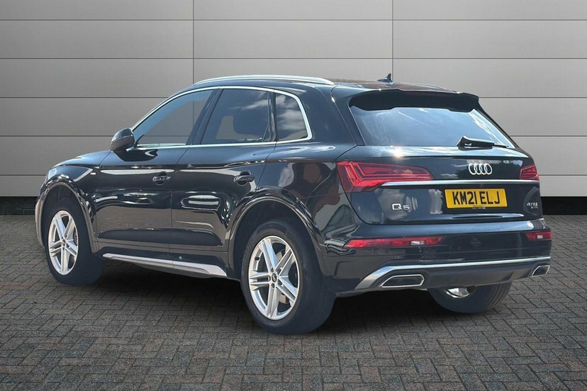 Audi Q5 2.0 Tdi 40 S Line Suv S Tronic Quattro KM21ELJ Black #3