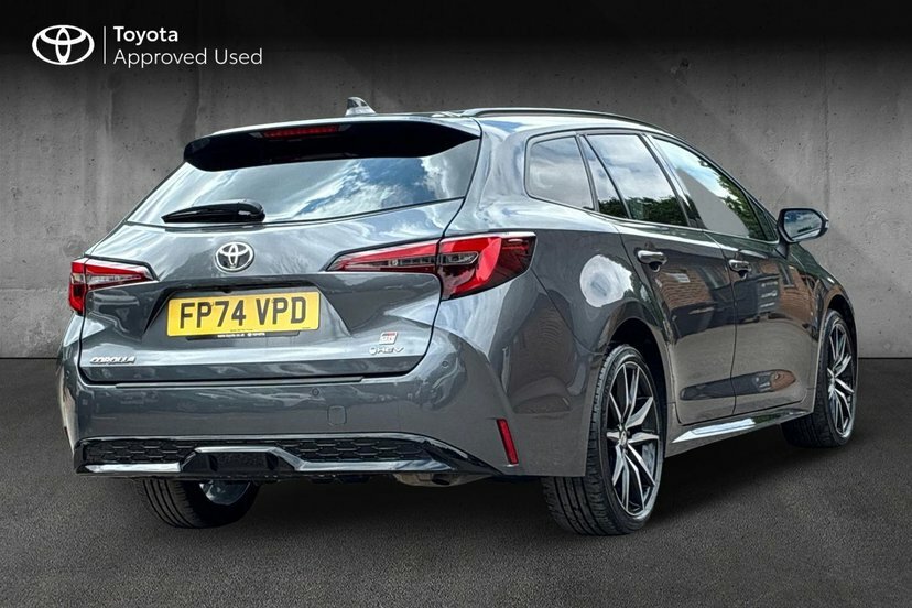 Toyota Corolla 1.8 Vvt-h Gr Sport Touring Sports Hybri Grey #2