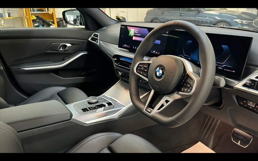 BMW 3 Series 320I M Sport Saloon GV26MTY Black #6