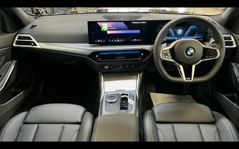 BMW 3 Series 320I M Sport Saloon GV26MTY Black #4