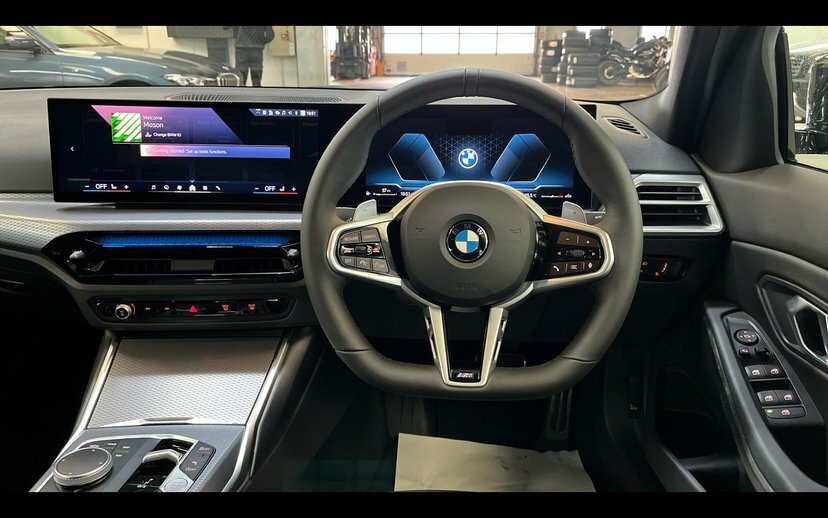 BMW 3 Series 320I M Sport Saloon GV26MTY Black #5