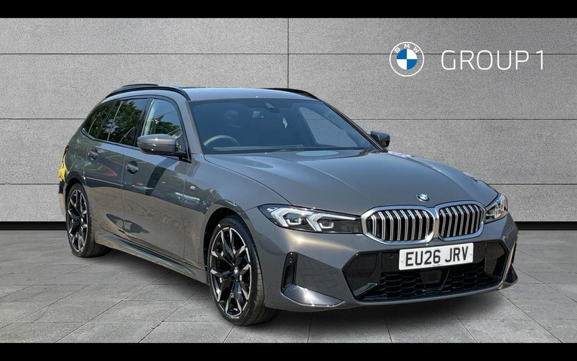 BMW 3 Series 2.0 320I M Sport Touring 184 Ps Grey