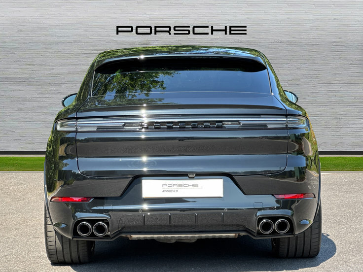 Porsche Cayenne 3.0 V6 E-hybrid 25.9Kwh Black Edition Coupe Pe Black #4