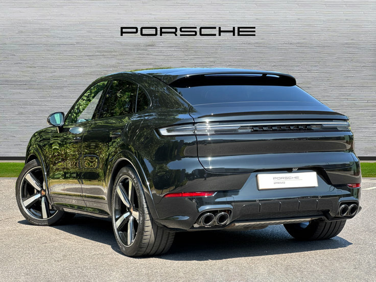 Porsche Cayenne 3.0 V6 E-hybrid 25.9Kwh Black Edition Coupe Pe Black #2