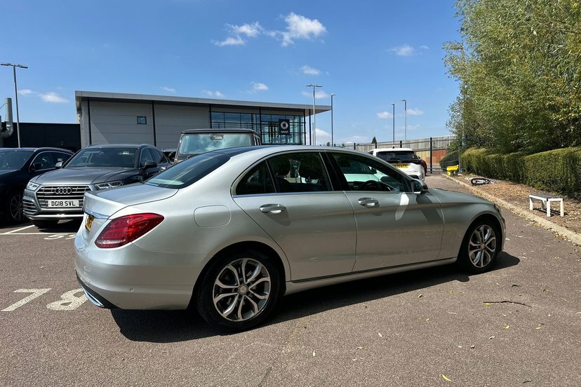 Mercedes-Benz C Class Coupe Silver #29
