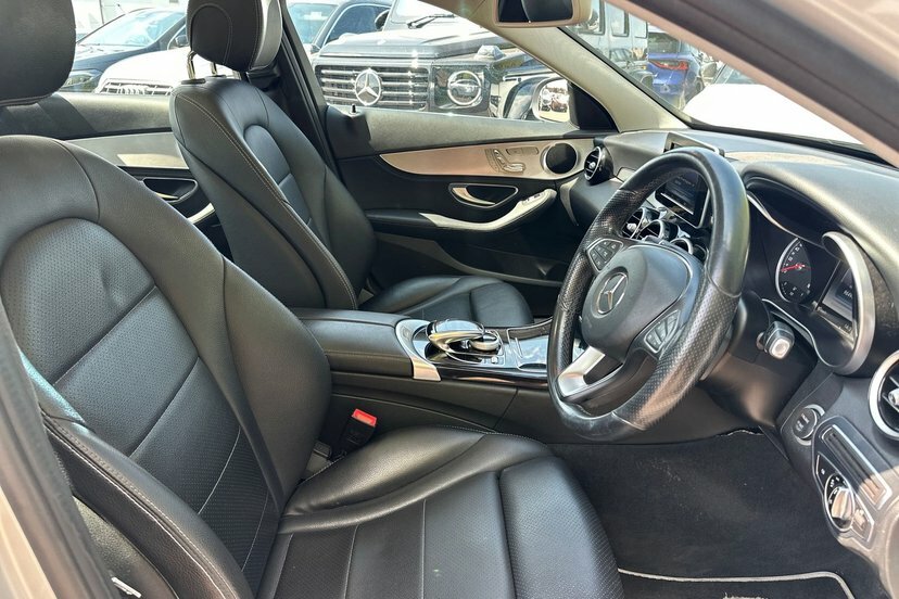 Mercedes-Benz C Class Coupe Silver #27
