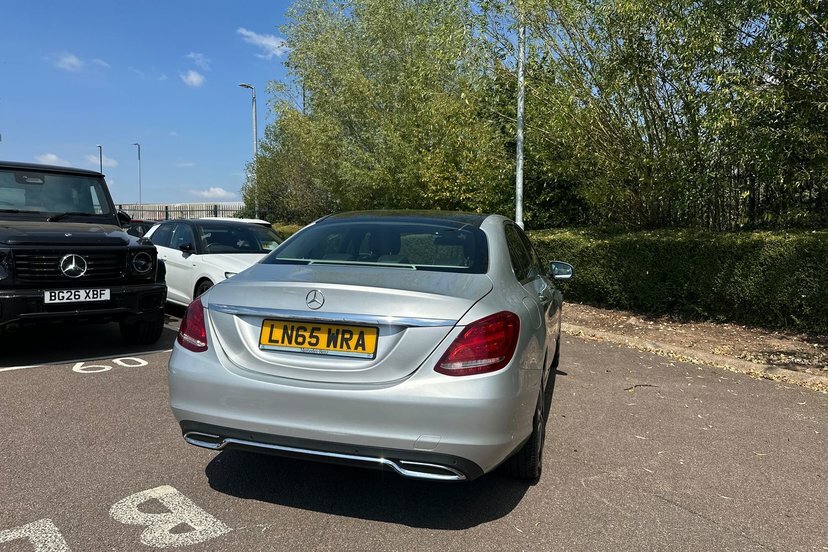 Mercedes-Benz C Class Coupe Silver #31