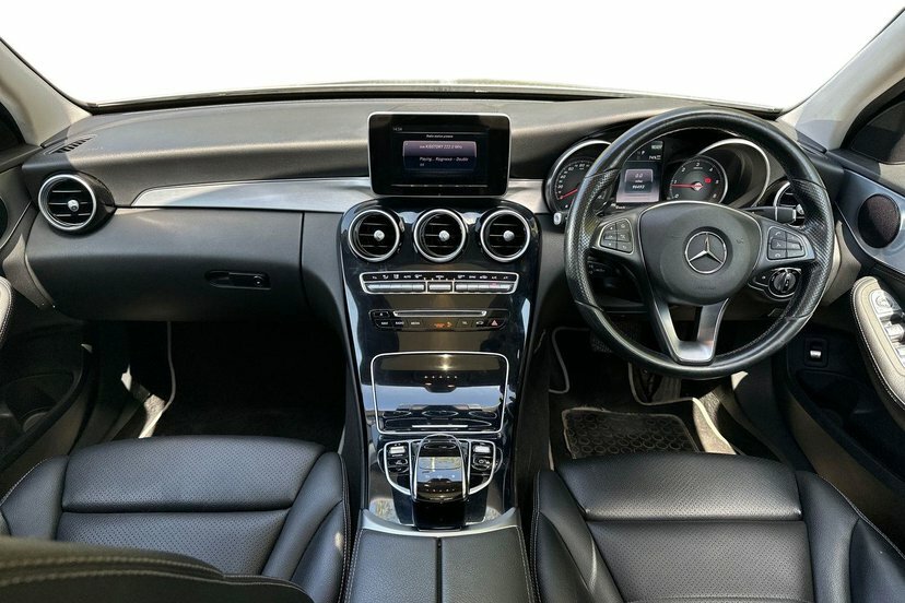 Mercedes-Benz C Class Coupe Silver #7