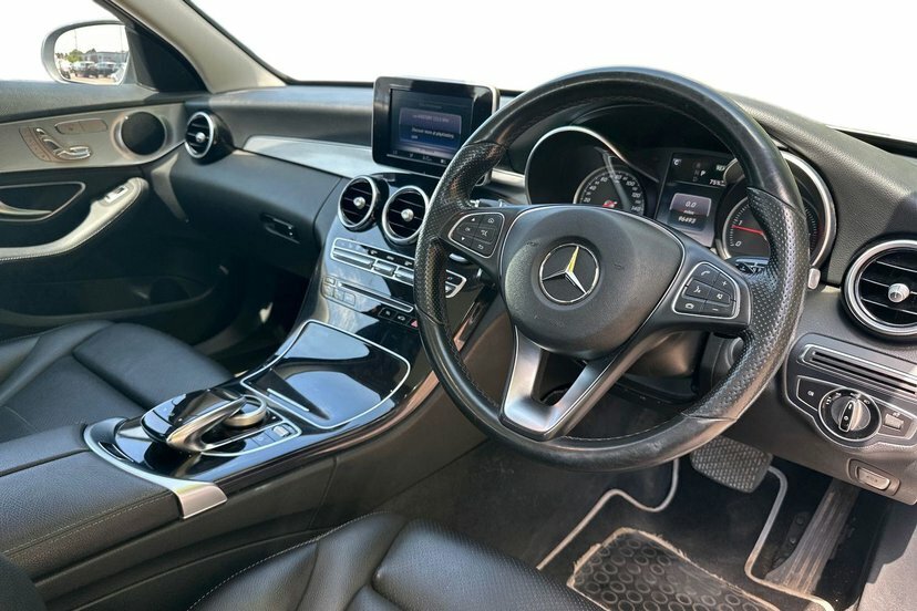 Mercedes-Benz C Class 2.1 C300dh Sport Premium Saloon Hybri Silver #5