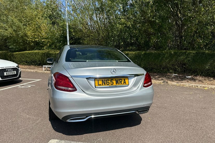 Mercedes-Benz C Class Coupe Silver #32