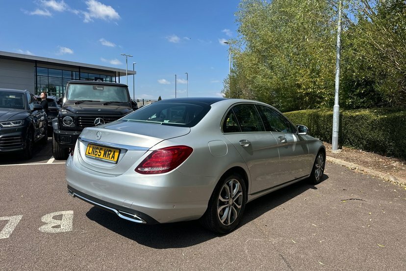 Mercedes-Benz C Class Coupe Silver #30