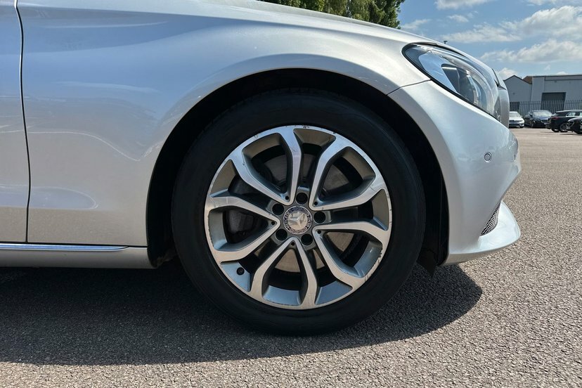 Mercedes-Benz C Class 2.1 C300dh Sport Premium Saloon Hybri Silver #4