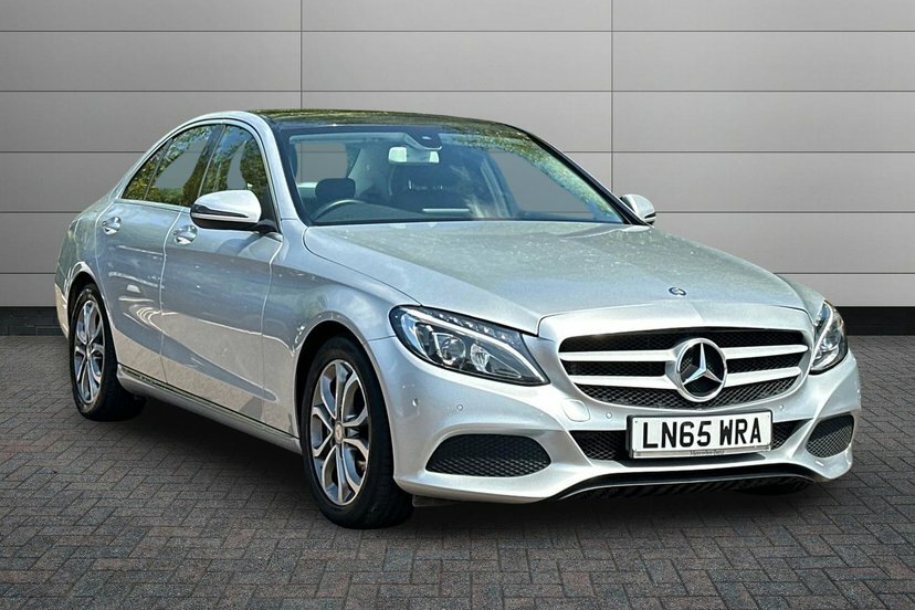 Mercedes-Benz C Class 2.1 C300dh Sport Premium Saloon Hybri Silver