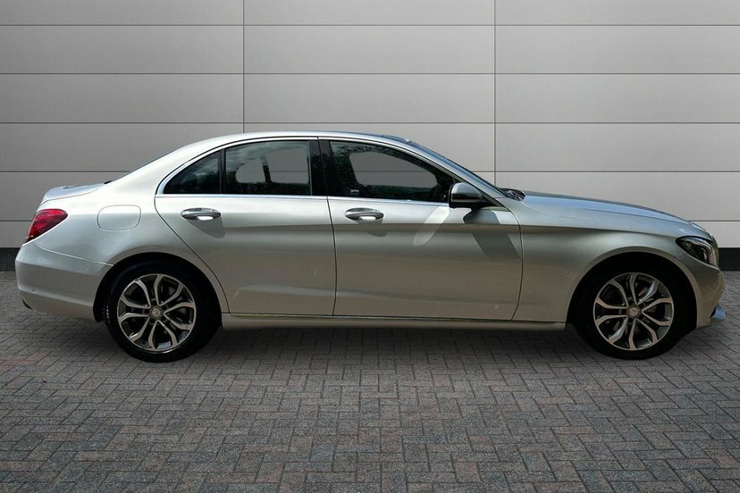 Mercedes-Benz C Class 2.1 C300dh Sport Premium Saloon Hybri Silver #3