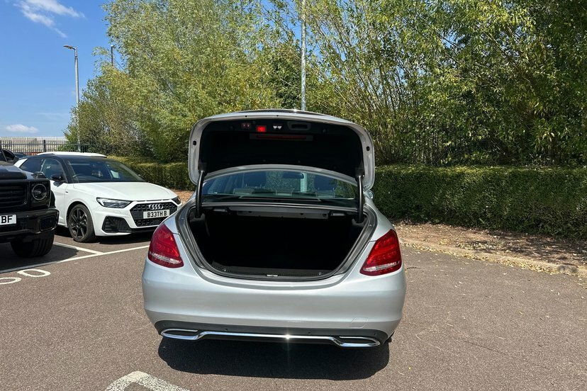 Mercedes-Benz C Class Coupe Silver #36