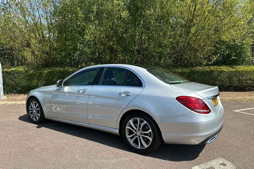 Mercedes-Benz C Class Coupe Silver #34