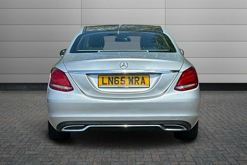 Mercedes-Benz C Class Coupe Silver #12