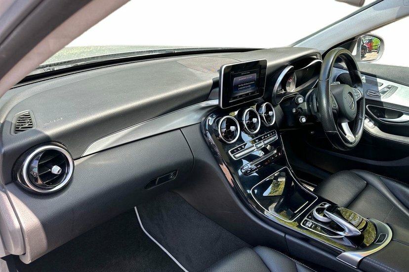 Mercedes-Benz C Class Coupe Silver #9