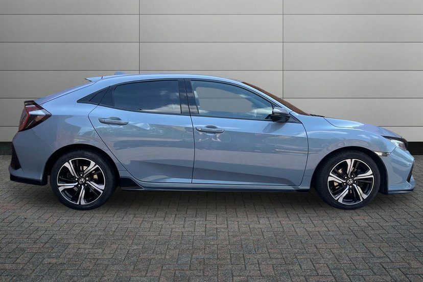 Honda Civic 1.5 Vtec Turbo Gpf Sport Hatchback Cvt OE18YWS Grey #4