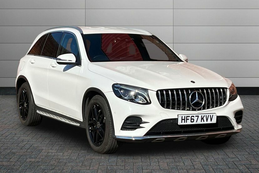 Mercedes-Benz GLC Class 2.1 Glc220d Amg Line Suv G-tronic 4Mati White