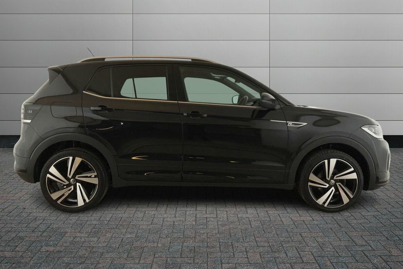 Volkswagen T-Cross 1.0 Tsi R-line Suv 110 Ps AU72UUC Black #4