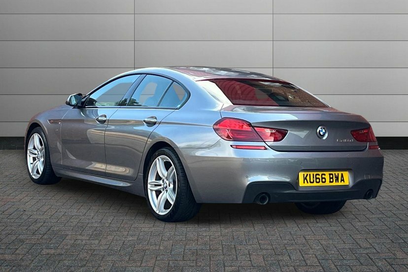 BMW 6 Series Gran Coupe 3.0 640D M Sport Saloon 313 Ps Grey #3