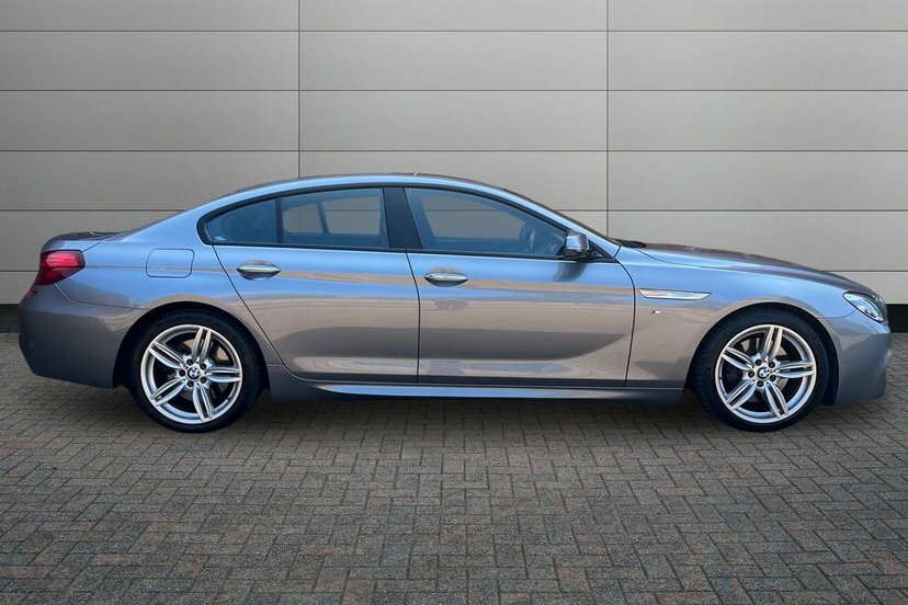 BMW 6 Series Gran Coupe 3.0 640D M Sport Saloon 313 Ps Grey #4