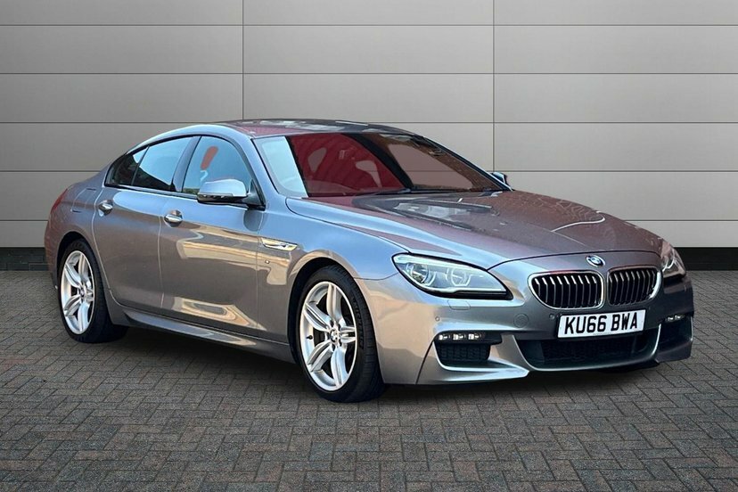 BMW 6 Series Gran Coupe 3.0 640D M Sport Saloon 313 Ps Grey