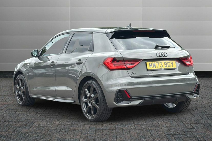 Audi A1 1.0 Tfsi 25 Black Edition Sportback S T MW73BGY Grey #3