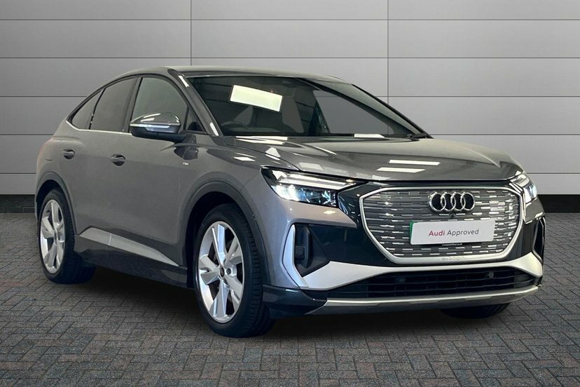 Audi Q4 E Tron 40 S Line Sportback 82Kwh 204 P Grey