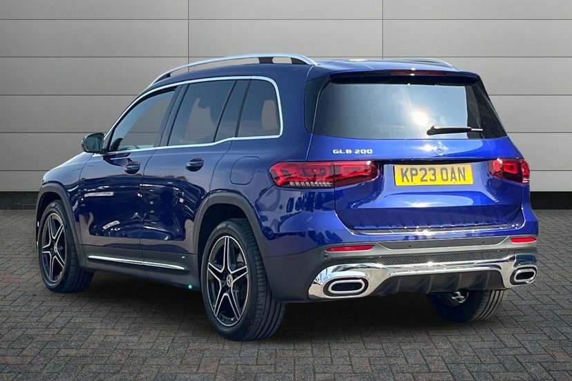 Mercedes-Benz GLB Class 1.3 Glb200 Amg Line Executive Suv 7G- KP23OAN Blue #2