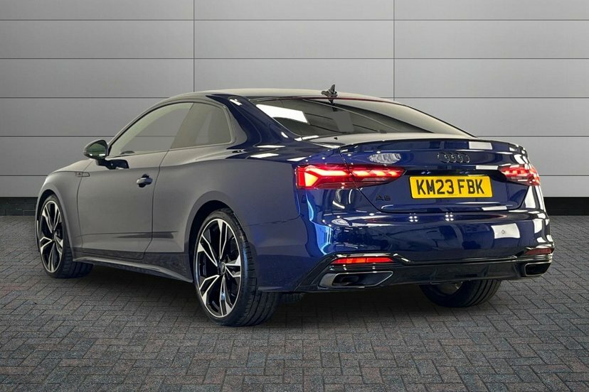 Audi A5 2.0 Tfsi 35 Black Edition Coupe S Troni Blue #3