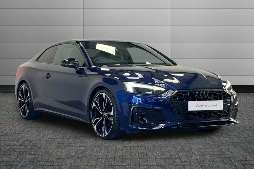 Audi A5 2.0 Tfsi 35 Black Edition Coupe S Troni Blue