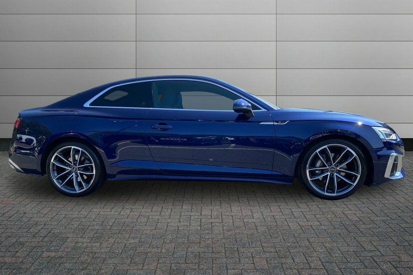 Audi A5 2.0 Tfsi 40 S Line Coupe S Tronic 204 WR73HEV Blue #4