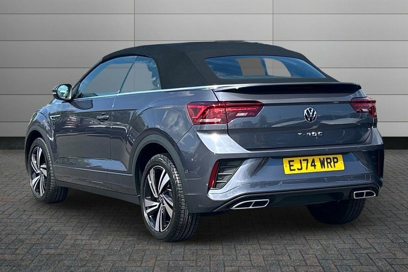 Volkswagen T-Roc 1.5 Tsi R-line Convertible Dsg 2Wd 150 EJ74WRP Grey #3