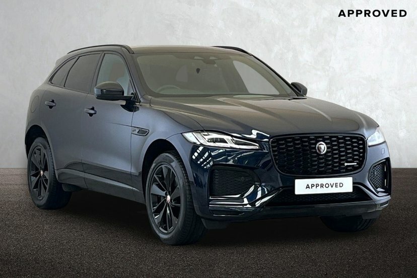 Jaguar F-Pace 2.0 D200 Mhev R-dynamic Black Suv Blue