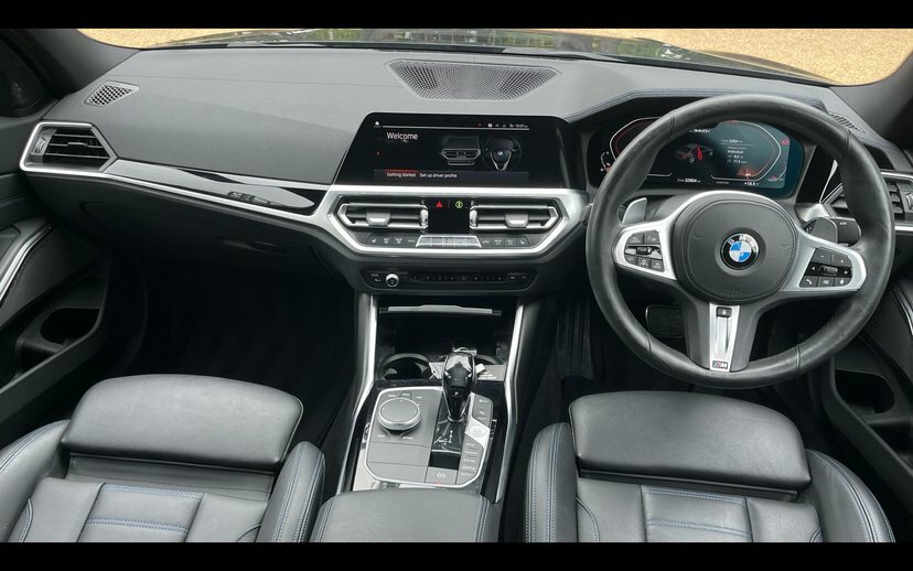 BMW 3 Series M340i Xdrive Saloon Blue #4