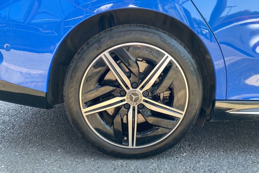 Mercedes-Benz CLA Class Cla250 85Kwh Amg Line Edition Saloon Electr KP75YDL Blue #4