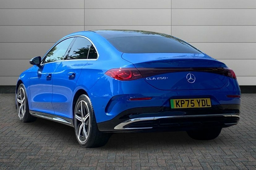 Mercedes-Benz CLA Class Cla250 85Kwh Amg Line Edition Saloon Electr KP75YDL Blue #2