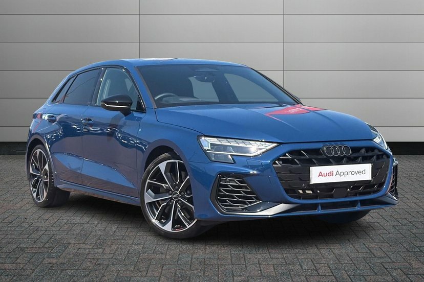 Audi S3 2.0 Tfsi Black Edition Sportback S Tron Blue