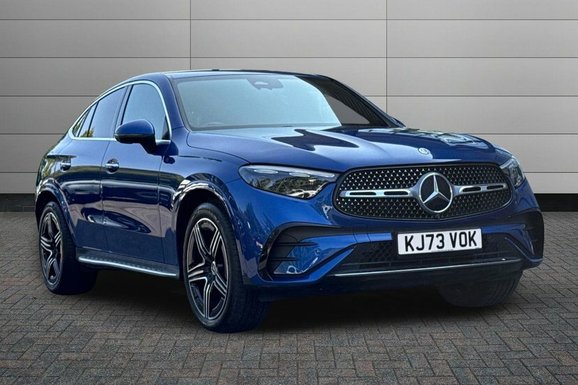 Mercedes-Benz GLC Class 2.0 Glc220dh Mhev Amg Line Premium Coupe Die Blue