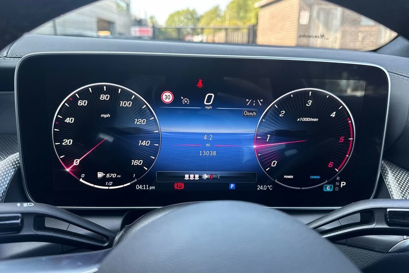 Mercedes-Benz GLC Class 2.0 Glc220dh Mhev Amg Line Premium Coupe Die KJ73VOK Blue #6