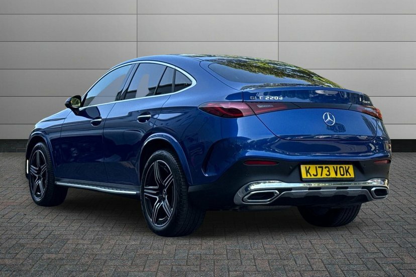 Mercedes-Benz GLC Class 2.0 Glc220dh Mhev Amg Line Premium Coupe Die KJ73VOK Blue #2